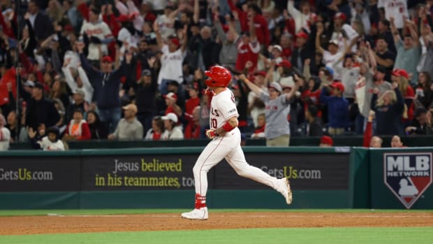 Los Angeles Angels infielder Gio Urshela